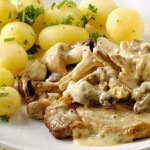 Cotes de porc aux champignons